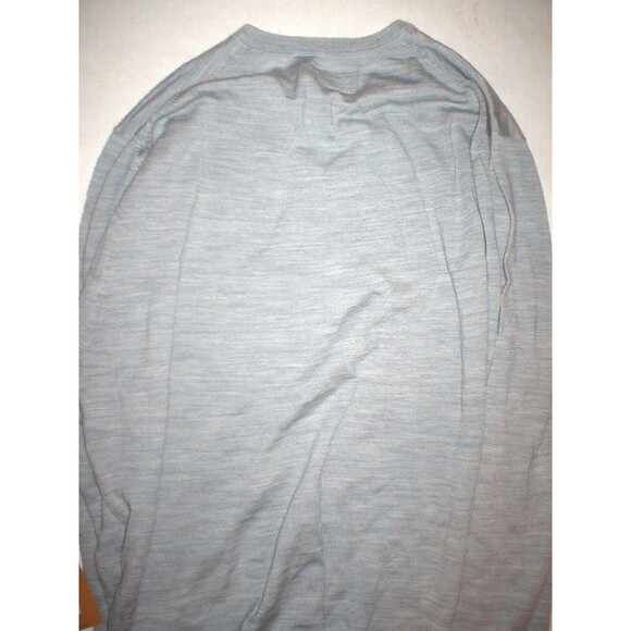 New NWT True Religion Jeans Mens Sweater Gray Heather V Neck Casual XXL Nice 2XL - Picture 5 of 5